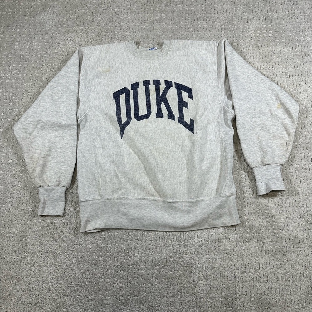 Vintage Duke Reverse Weave like Crewneck